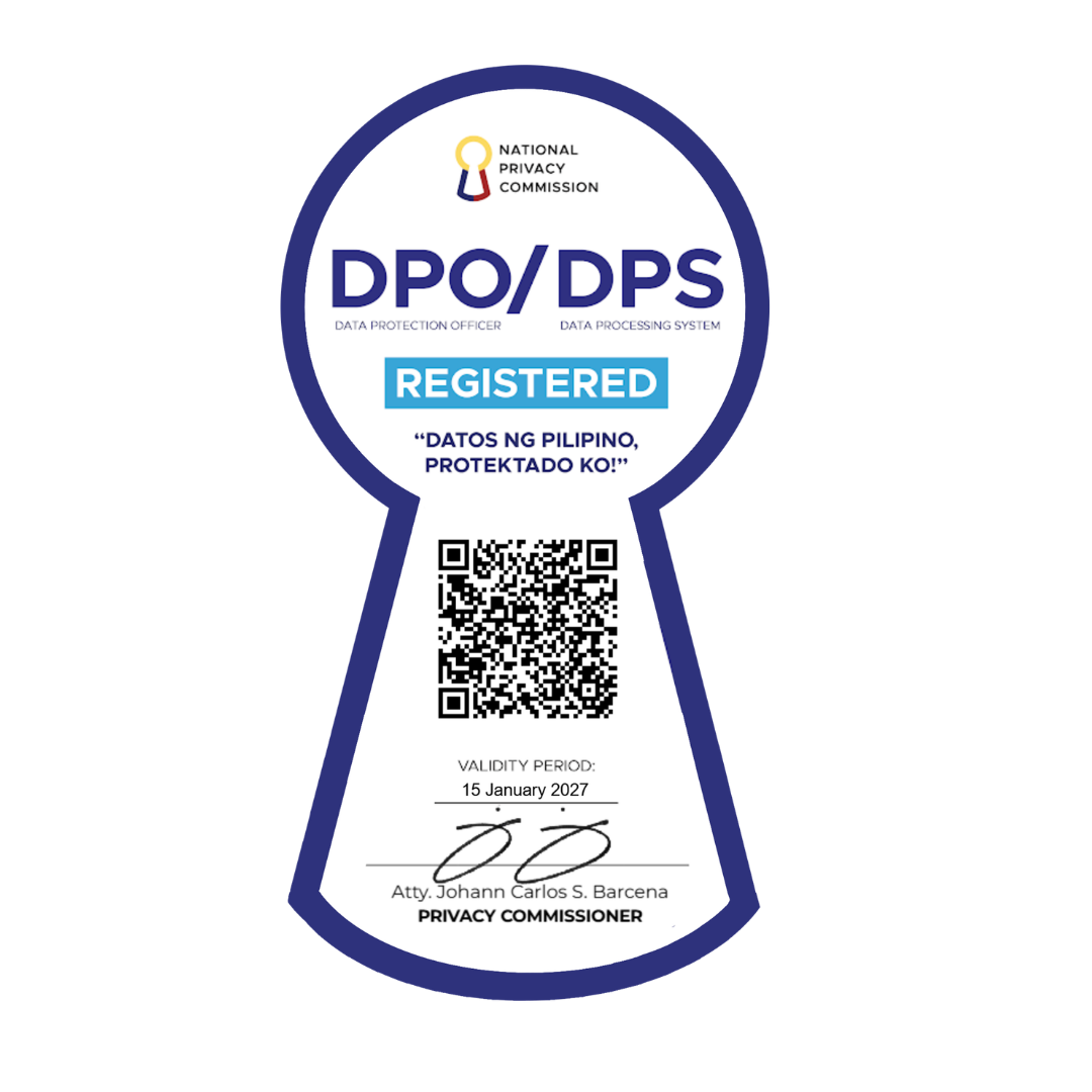 National Privacy Commission DPO/DPS Registered seal